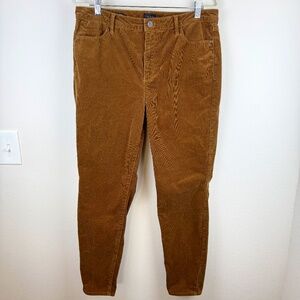 TALBOTS Brown Corduroy Jeggings / Size 12